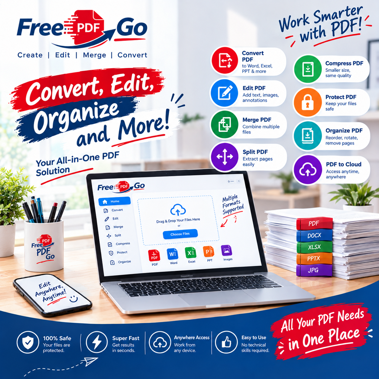 Add Watermark to PDF Online – Protect and Brand Your Documents Easily